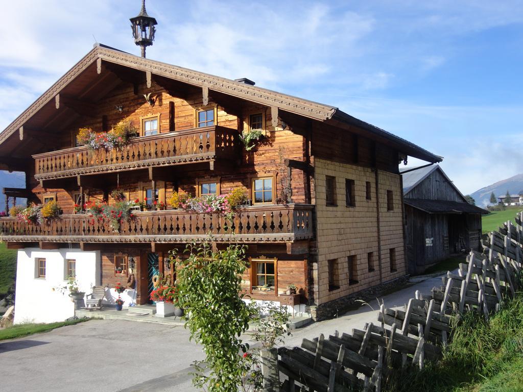 Gastehaus Biobauernhof Brennsteinhof Appartement Mittersill Buitenkant foto
